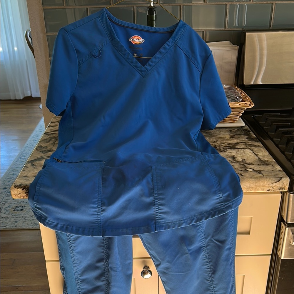 Dickies Royal Blue Scrub Set